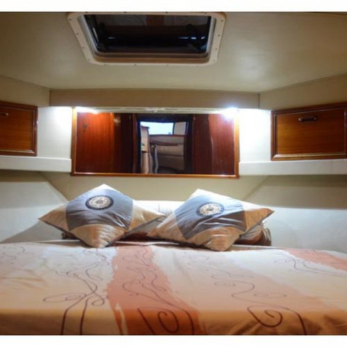 Yacht for deep-sea fishing