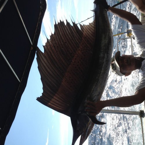 Yacht for deep-sea fishing