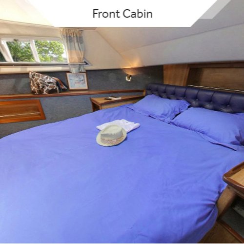 Canal Boat in Amsterdam