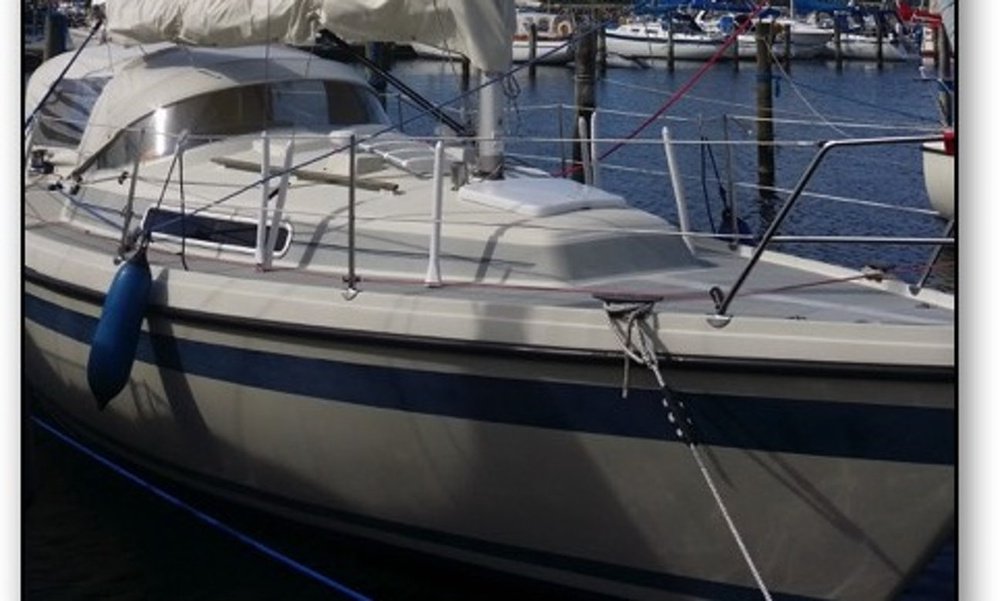 Yacht in Assens Marina Funen