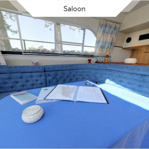 Canal Boat in Amsterdam