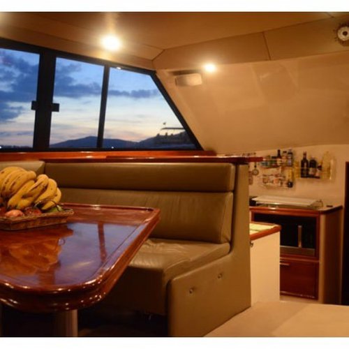 Yacht for deep-sea fishing